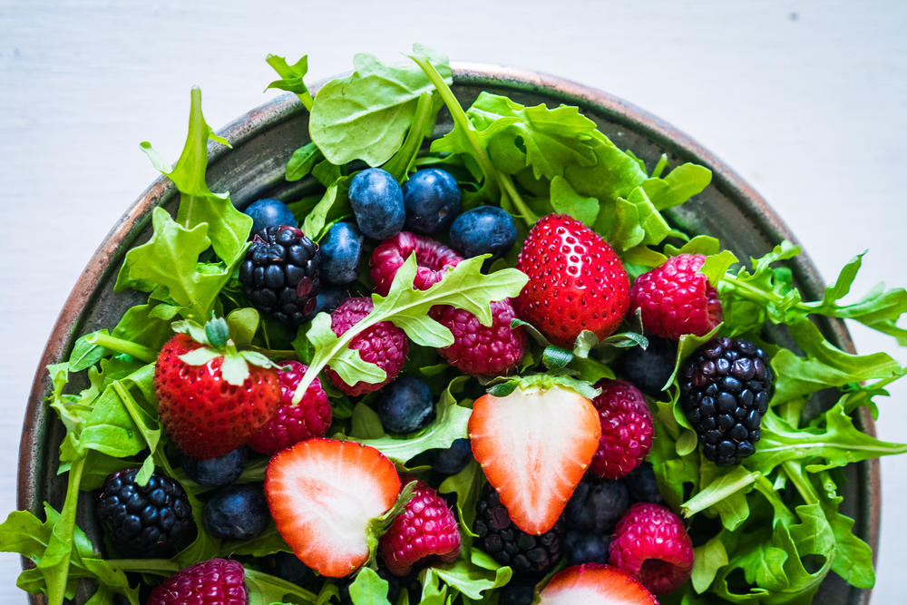 Boost de antioxidantes: Salada de mirtilos