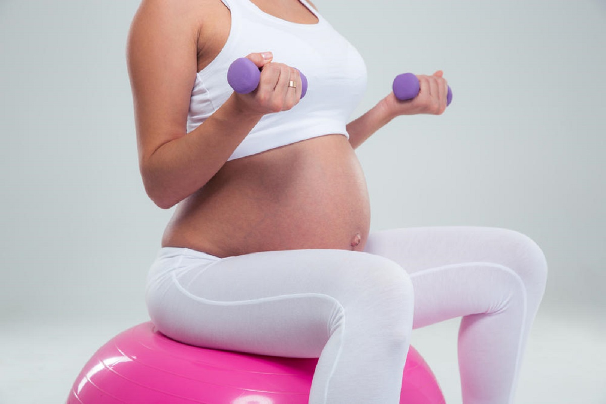 É seguro treinar grávida?