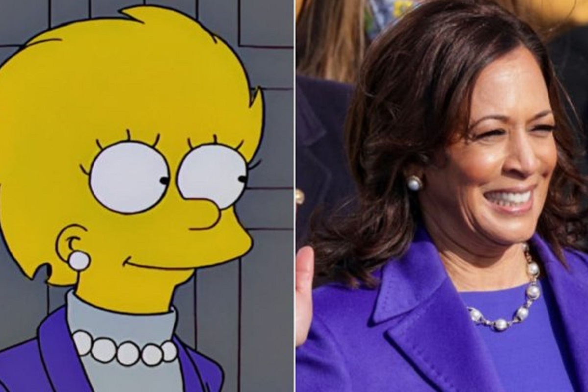Fãs acreditam que Simpsons previram tomada de posse de Kamala Harris